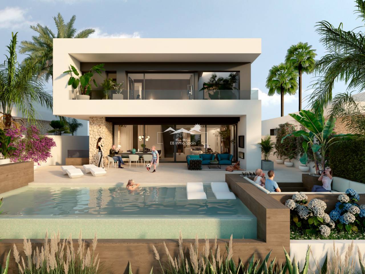 Villa - New Build - Algorfa - EBON3003