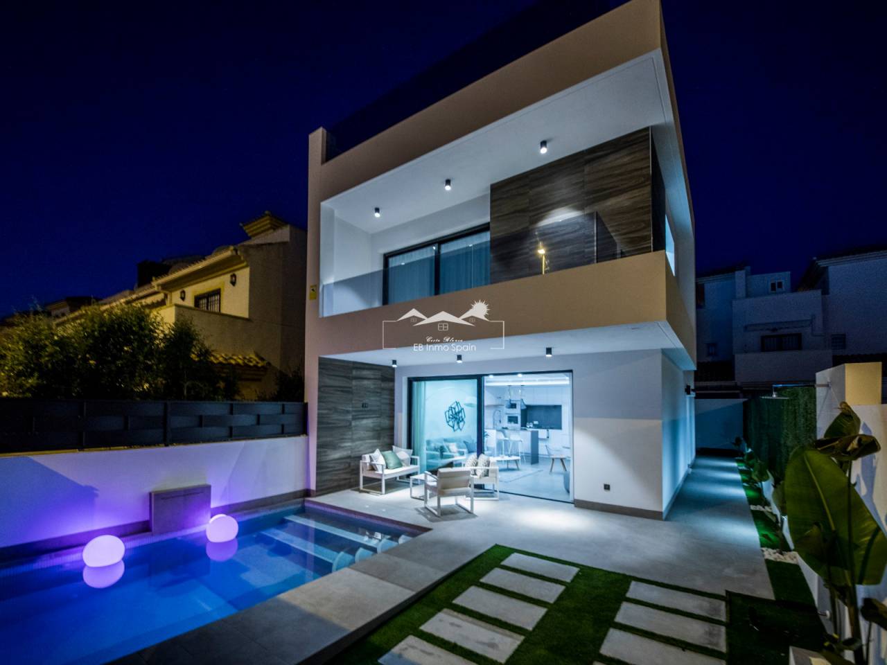 Villa - New Build - Santiago de la Ribera - EBON131